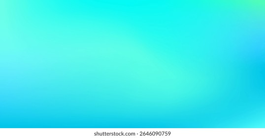 Fresh green and blue gradient with a smooth and vibrant blend—ideal for nature-themed, modern, and abstract vector backgrounds and digital designs.