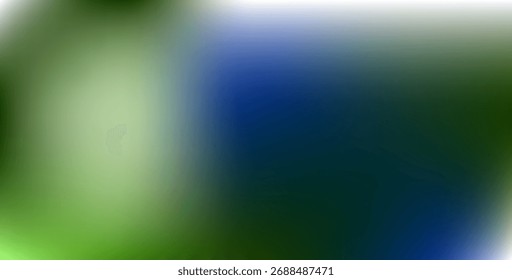 Gradiente verde y azul fresco con tonos naturales suaves, ideal para fondos abstractos modernos, limpios y vibrantes.  