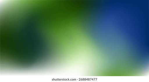 Gradiente verde y azul fresco con tonos naturales suaves, ideal para fondos abstractos modernos, limpios y vibrantes.  
