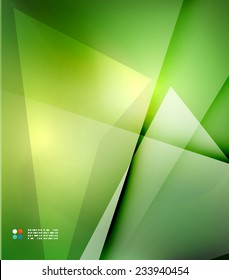 Fresh green blur wave and colors, abstract background