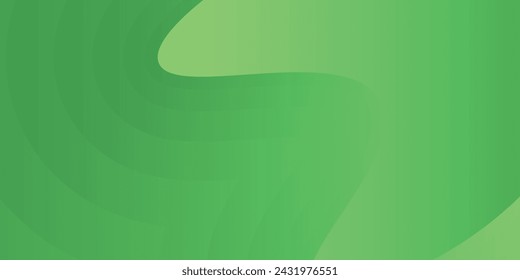 fresh green geometry gradient background