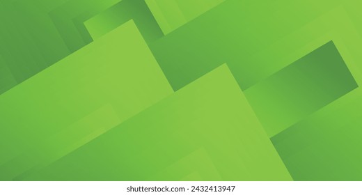 fresh green geometry gradient background