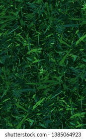 Fresh Green grass scattered natural camouflage grunge seamless repeat vector pattern