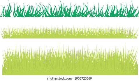 Fresh Green Grass Vector Background. Modern minimal design for social media, sale, advertisement, web.