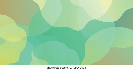 fresh green Japanese paper watercolor background