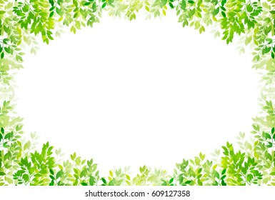 Fresh Green Leaf Green Background Stock Vector (Royalty Free) 609127358 ...