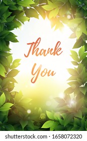 Fresh Green leaves  background natural wallpaper.