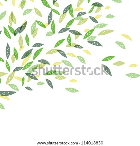 Similar – Image, Stock Photo Lush green tree growing in woods