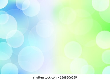 Fresh green light green background