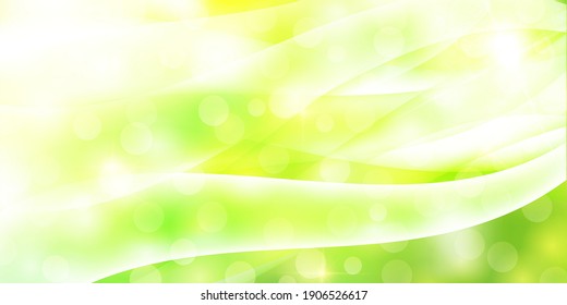 Fresh green light sky background