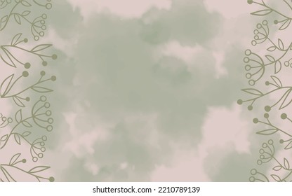 Fresh green light sky background
