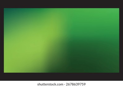 Fresh Green Lime Gradient Background with Natural Eco-Friendly Color Transition and Smooth Texture