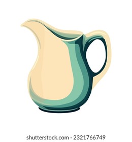 Fresh green meal in glass bowl backdrop icon isolated