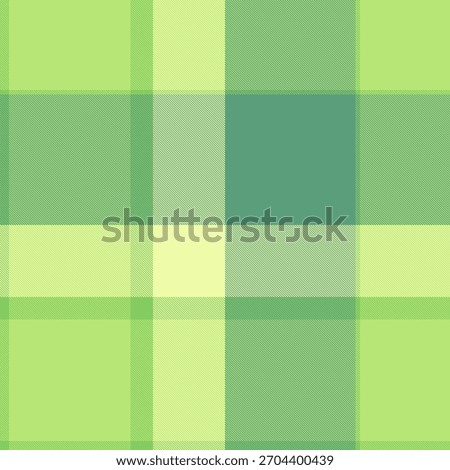 Fresh green plaid pattern. Textile design evoking nature, spring, and renewal. Use for backgrounds, fabrics, or creative projects needing a calm, organic feel.