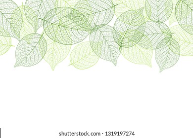 Fresh green seamless background material