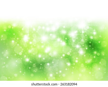 Fresh green sky background