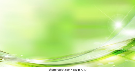 Fondo verde fresco del cielo