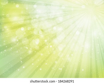 Fresh green sky light