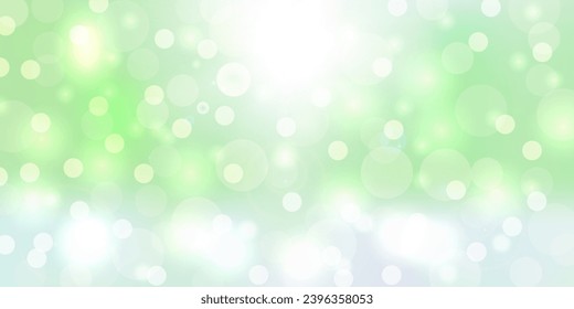 fondo fresco de luz del cielo verde