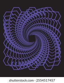 A fresh green spiral design inspired by nature and geometry, ideal for eco-friendly themes or artistic projects