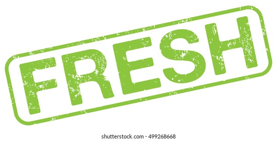 Fresh green stamp