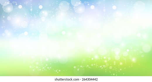  Fresh green summer background
