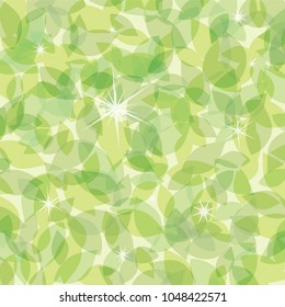 Fresh green vector background