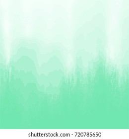 fresh green watercolor gradient vector background