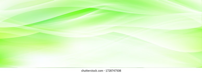 Fresh green wave green background