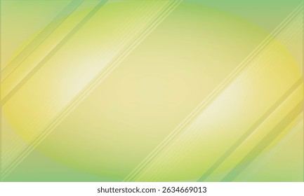 Fondo degradado verde y amarillo fresco con rayas diagonales