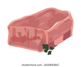 fresco grelhado de costeleta de porco ícone da perfeição.