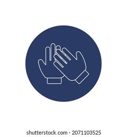 fresh hand wash icon vector