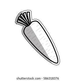Fresh and healthy vegetable icon vector illustration graphic design