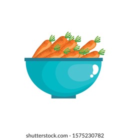 fresh and healthy vegetable isolated icon vector illustration design