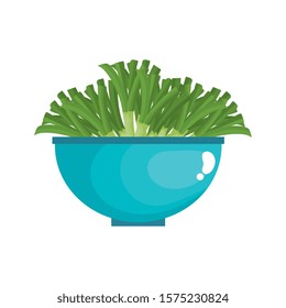fresh and healthy vegetable isolated icon vector illustration design