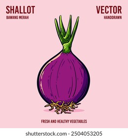 Fresh and healthy vegetables shallot