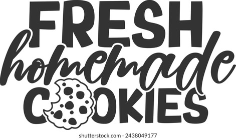 Fresh Homemade Cookies - Cookie Jar Illustration