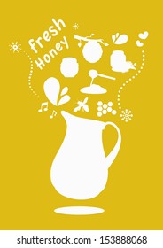 fresh honey jar