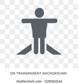 fresh human icon. Trendy flat vector fresh human icon on transparent background from Feelings collection. 