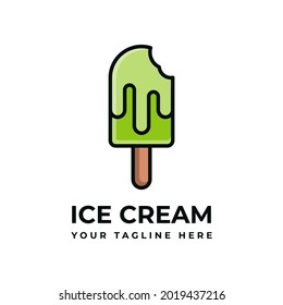 Fresh ice cream vector illustration, Vector graphics. Eps 10