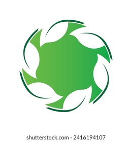 Fresh icon logo template vector