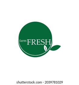fresh icon logo vector design