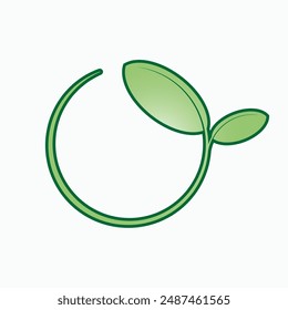 Fresh Icon. Nature Product Symbol - Vector. 