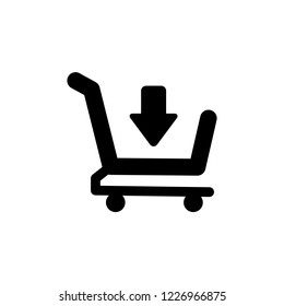 Fresh icons. Stroller.