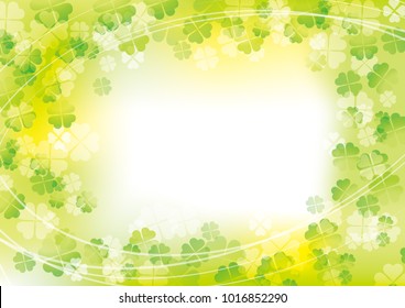 Fresh illustrations of clover