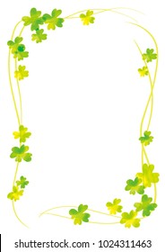Fresh illustrations of clover