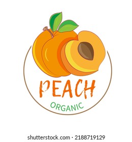 Logotipo orgánico fresco de cada planta con hojas aisladas sobre fondo blanco. Ilustración vectorial plana.