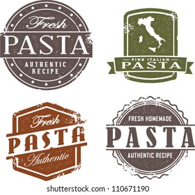 Fresh Italian Pasta Stamp