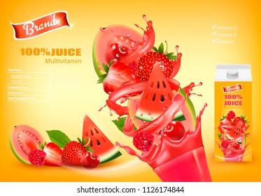 1,054 Juice advert Images, Stock Photos & Vectors | Shutterstock