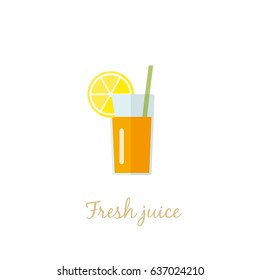 Fresh juice icon